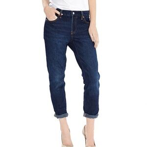 Levi’s 501 CT Boyfriend Dark Wash Jeans Sz W24 x L34